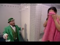 WWE Melina Backstage showering HD