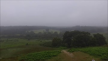 New Forest flight DJI PHANTOM 3 Standard BAD WEATHER