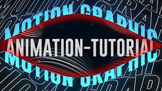Looping TEXT Animation in Adobe After Effects   After Effects Tutorial   No Plugins