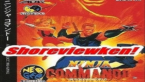 Shoreviewken! Ninja Commando (Neo Geo CD)