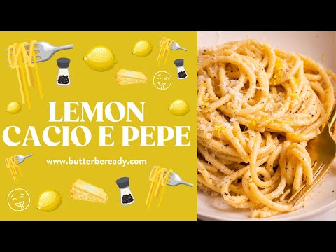Lemon Cacio E Pepe - YouTube