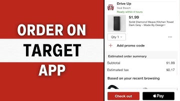 How to Order on Target App | Purchase from Target Drive Up