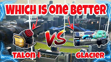 [WR]🔥 [Nerf]Talon VS Glacier Weapon Comparison |War Robots|