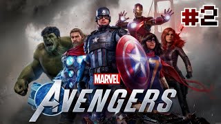 Marvel's Avengers на Ps5: Прохождение игры часть 2! Обратная дорога!