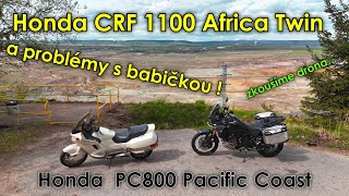 Honda CRF 1100 Africa Twin a problémy s babičkou