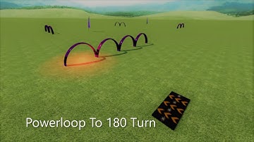 Velocidrone Practise Powerloop to 180 turn.