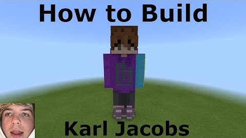 |How to Build Karl Jacobs (v.2)| Minecraft Skin Tutorials