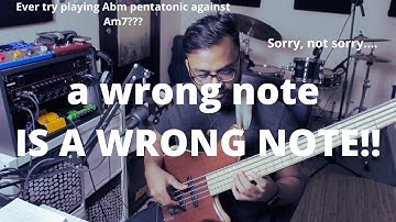 a wrong note IS A WRONG NOTE #sorrybutnotsorry