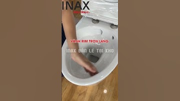 AC 832VN là bồn cầu 2 khối INAX có thân cầu phẳng két nước đẹp nhất 2025 #bồncầuinax #ac832vn