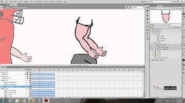 2D Animation - Walk Cycle Tutorial Part 2- Adobe Flash CS6