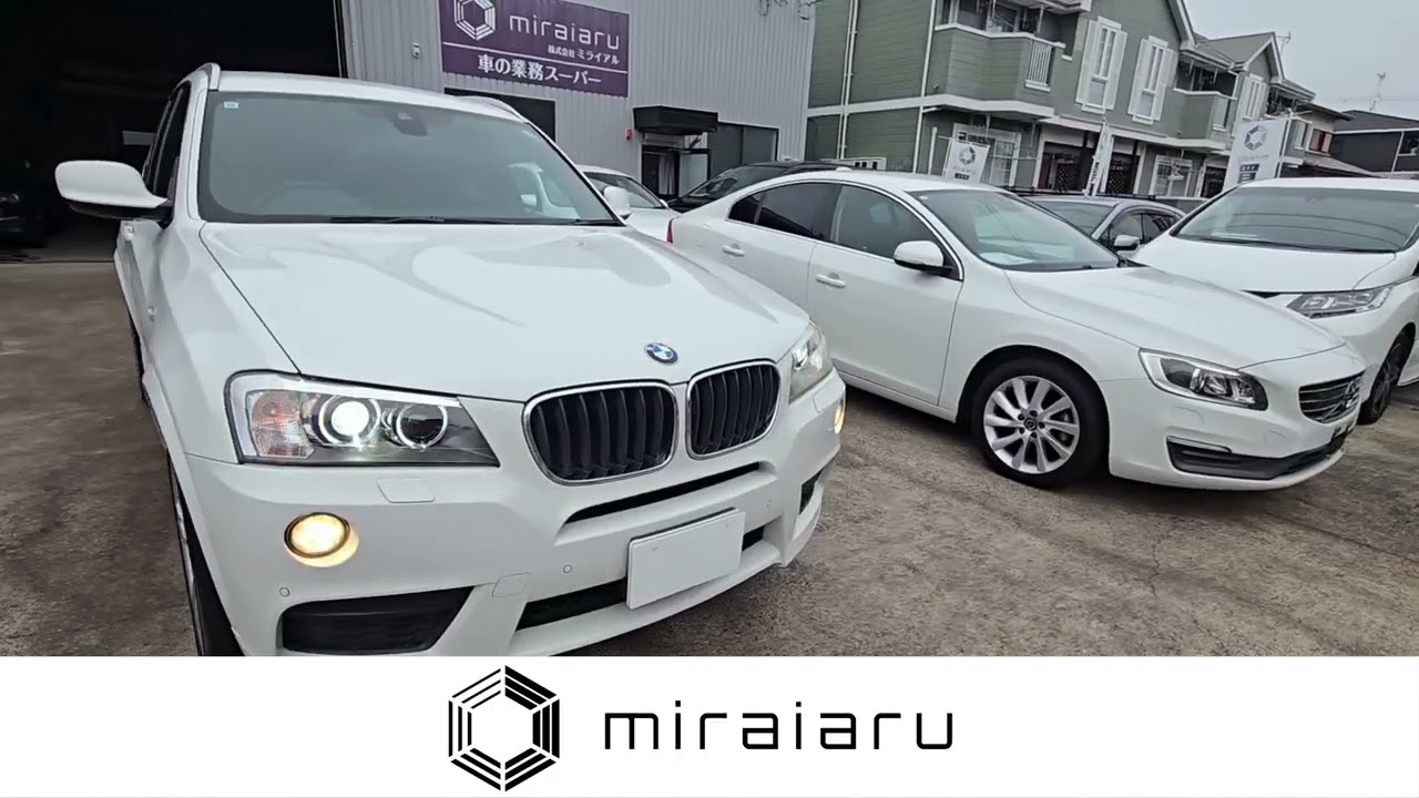 人気SUV BMW X3 Mスポーツが入庫しました✨力強い走りと低燃費を両立したディーゼルターボ×4WDモデル。