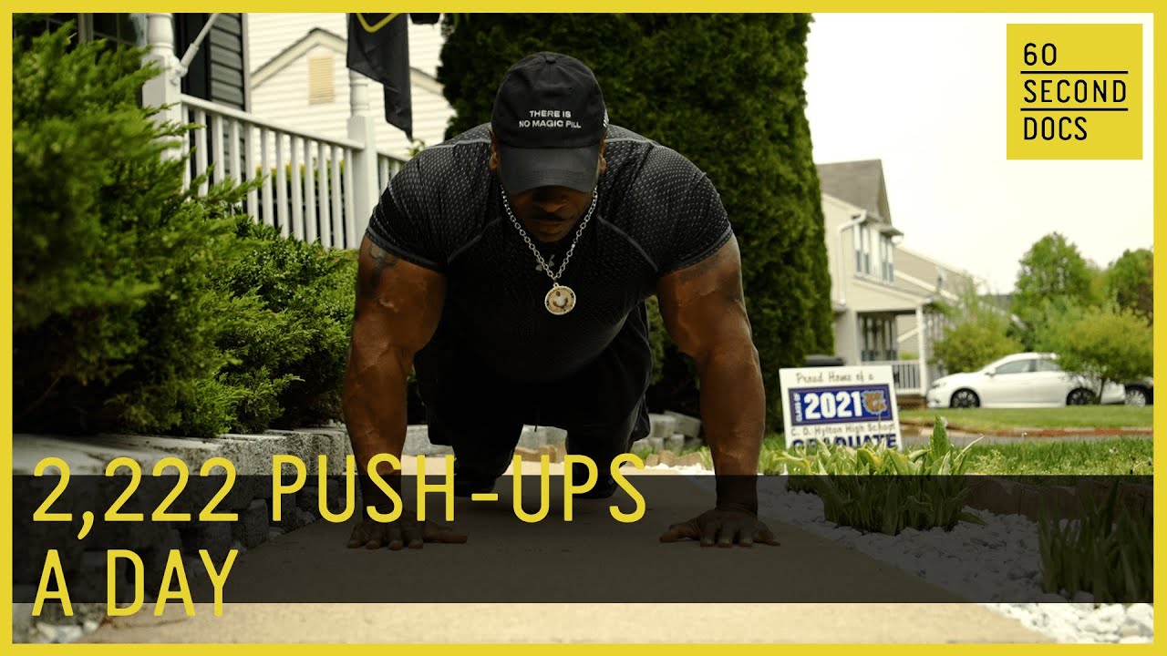 Push-Ups For Suicide Awareness | White House Chef Andre Rush