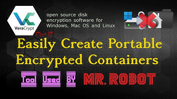 Create VeraCrypt (portable) Container & Secure your Files! 💯
