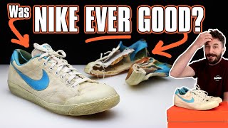 37 Year Old Nike CUT IN HALF  They Don't Make Them Like They Used To?