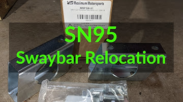 94-04 Mustang Sway Bar Relocation