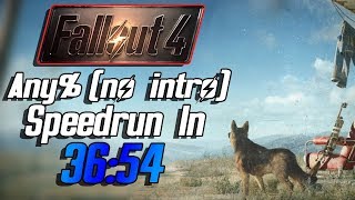 Fallout 4 Any% (No Intro) Speedrun in 36:54 (itsjabo)