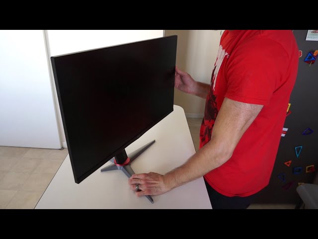 AOC G27G2 27 Gaming Monitor unboxing and first impressions 