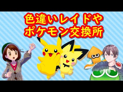 ポケモン剣盾 色違いの鋼タイプレイド配布 視聴者同士の交換所 21年9月21日 朝 夜の部 ポケモンソードシールド Youtube