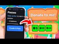 HOW TO CREATE A GAMEPASS IN MOBILE 📲 PLS DONATE 💸(2025) #video #roblox #plsdonate #trending #support