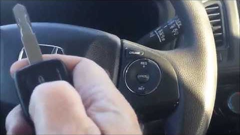 2017 Honda HR-V key programming