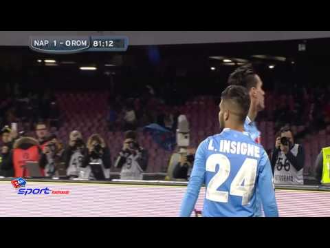 هدف مباراة نابولي 1 0 روما الدوري الإيطالي 2014 3 9 تعليق هشام الخلصي 