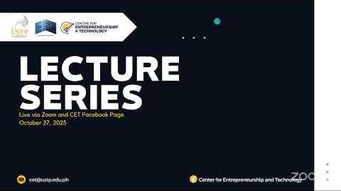 Consolidated Lecture Series for TECH101 and TEM (Systemwide)