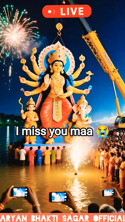 'Durga Puja Visarjan 2025 | Emotional Immersion Scene | Realistic Cinematic Festival Vibes'#shorts