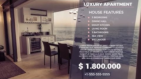 Clean Minimal Estate Premiere Pro Templates