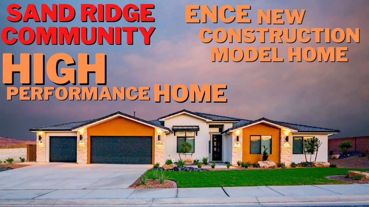 The Ence Homes St Property tour 2218 SF Cedar City, Utah
