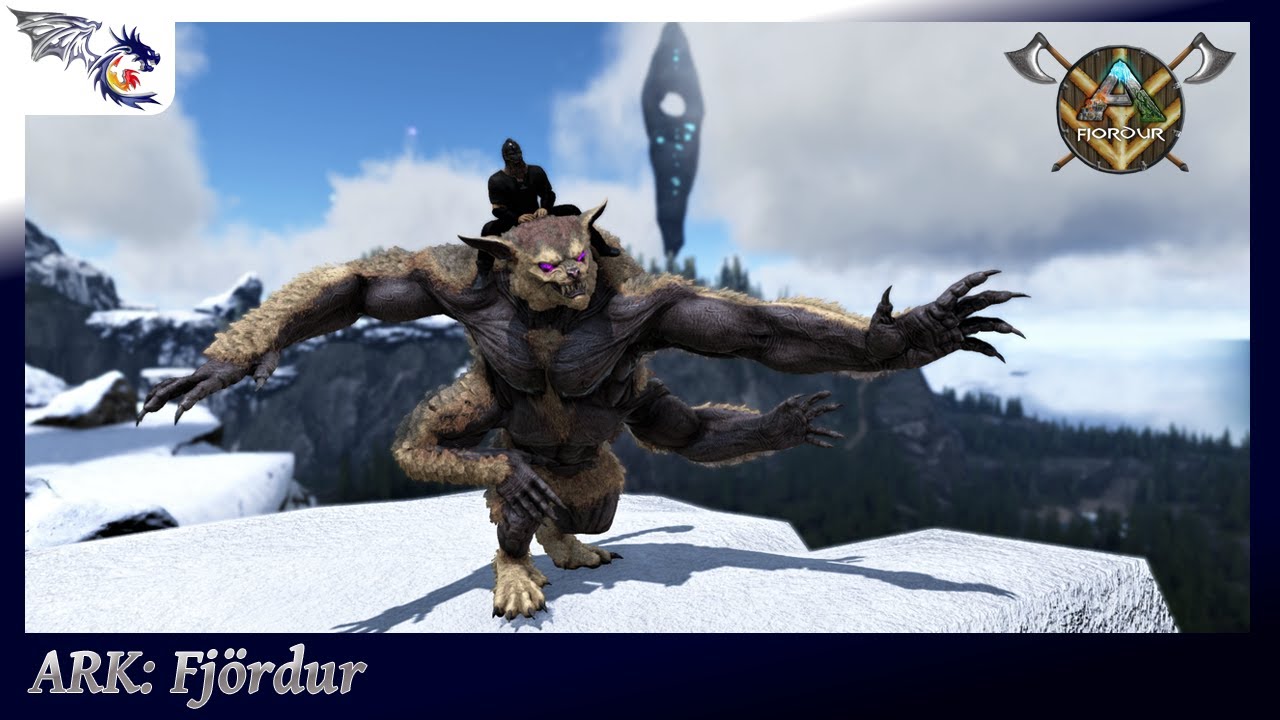 Taming A Hulked Out Ferox! ARK Fjordur (Mod Map) 58 YouTube