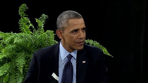 Between Two Ferns w/ President Barack Obama and Zach Galifianakis