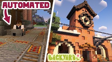 Bringing the Automatic Rail to the Backyard SMP! | Episode 11