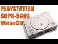 PlayStation 1 SCPH 5903 VideoCD Console PlayStation 1 SCPH 5903 VideoCD Console