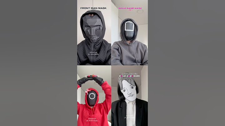 Squid Game Paper Mask Compilation #papercraft #squidgame #diy