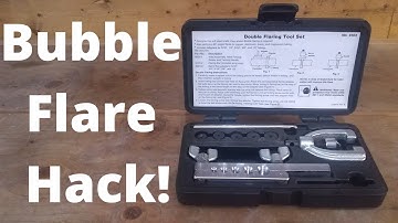 How to Make a Bubble Flare with a Double Flare Kit