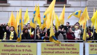 supporters of the Peoples Mojahedin in London 1