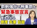 「罰則強化」で刑事罰も。緊急事態宣言で懸念される「倒産・失業・自殺」。飲食店いじめ、医療崩壊のウソ（釈量子）【言論チャンネル】