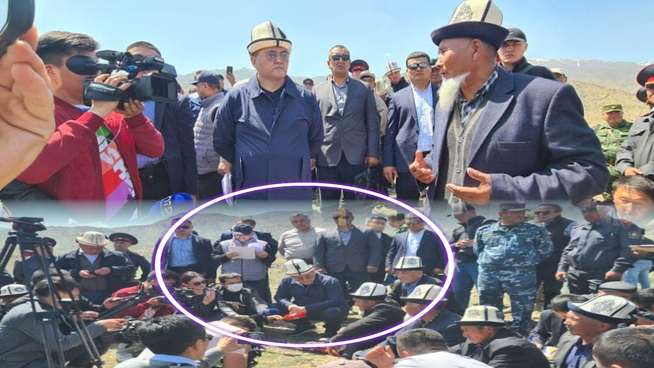 Ташиев Ала-Бука районунун Чоң-Сай (Гавасай) жергесиндеги тургундар менен жолугушту - ВИДЕО