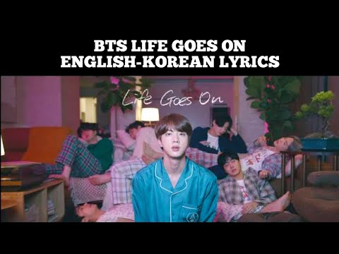 BTS - Life Goes on English & Korean Lyrics ( Easy Lyrics) #btslyrics Korean Pronounced Lyrics