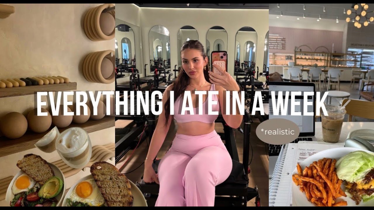 что я ем в течение недели, чтобы ПОХУДЕТЬ и ПОДДЕРЖИВАТЬ здоровый образ жизни (быстрые и простые ...