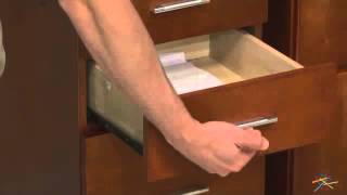 The 3 Drawer Mobile Filing Cabinet - Oak - Product Review Video