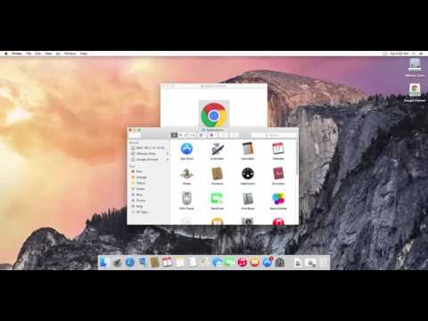 How to load google chrome on macbook pro