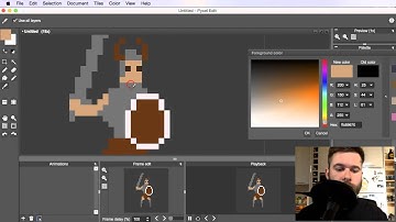 How To Pixel Art Tutorial Part 13: Base Sprite for Animation