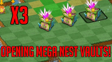 OPENING 3 MEGA NEST VAULTS! | Merge Dragons