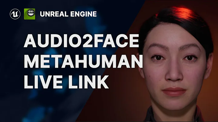 Animação Facial Impulsionada por IA — Conexão ao Vivo com Áudio2Face da NVIDIA e Meta Humano do Unreal Engine
