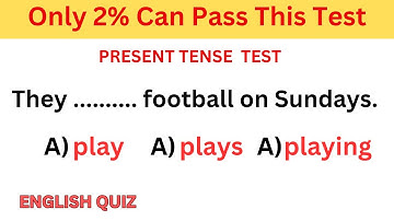 Mixed English Grammar Test Only 2% can Pass This Quiz ||Quiz Tunnel