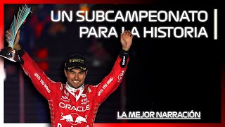 El SUBCAMPEONATO de CHECO PÉREZ: La Mejor Narración | GP de Las Vegas 2023 | F1FD