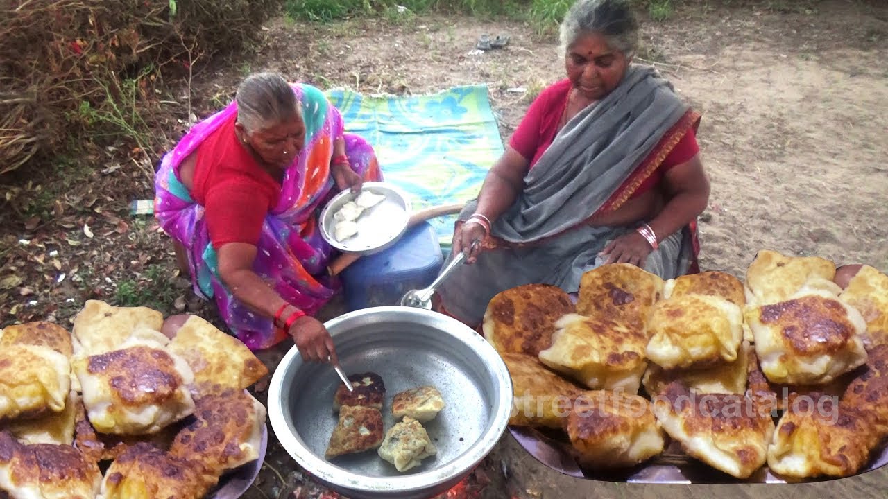 Egg Puffs Without Oven prepared in my Village by Grandmas | Simple Egg Puffs Recipe | Village Food | Street Food Catalog