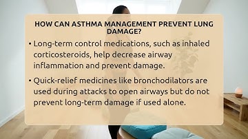 How Can Asthma Management Prevent Lung Damage? - Allergy Relief Guide