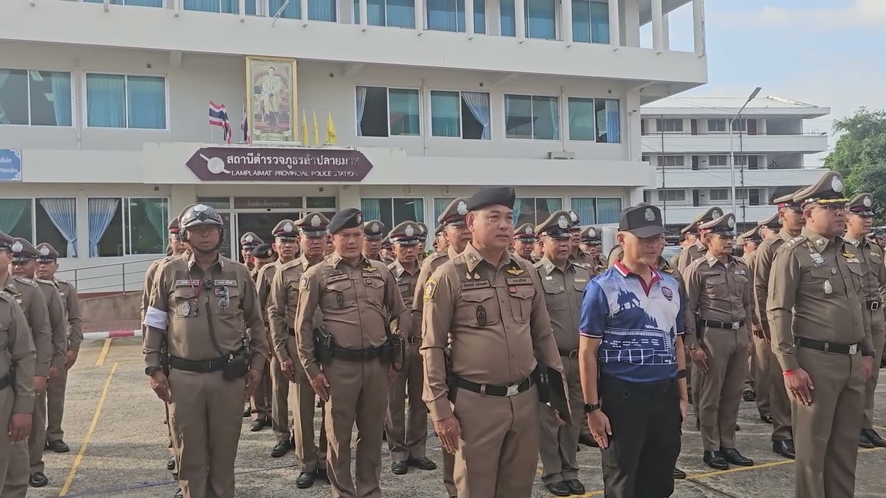 แถวเคารพธงชาติ 12 พ.ย.68